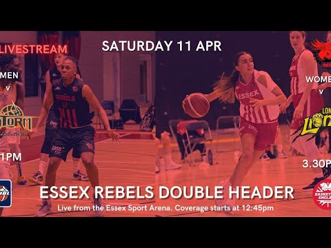 Essex Rebels Double Header - Men v Hemel Storm, Women v BA London Lions (11.04.21)
