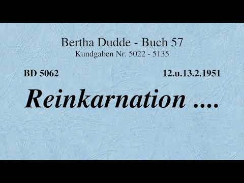 BD 5062 - REINKARNATION ....
