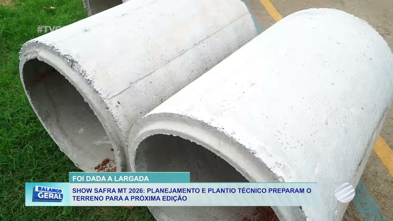 Show Safra MT 2026 começa no campo com vitrines tecnológicas e melhorias no parque