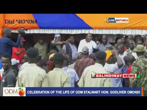 WATCH DRAMA IN KAKAMEGA, MP SALASYA ALMOST BEATEN LIKE A BURUKENGE FOR DISRUPTING RAILA'S MEETING!