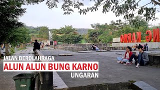 Download lagu Jalan sore dan berolahraga di Alun Alun Bung Karno... mp3