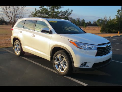 2016 Toyota Highlander Limited Platinum V6 Full Tour & Start-up at Massey Toyota