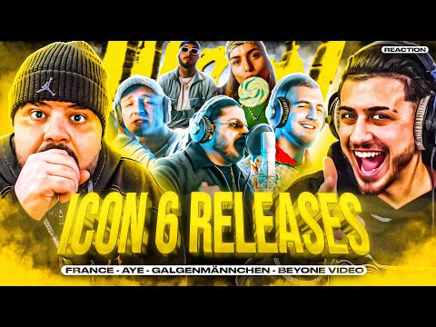 DER BESTE ICON 6 SONG BISHER 😍 Pano / Baci / Omerta075 / Dinaro | Reaction