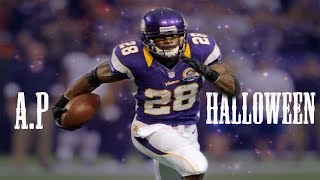 Adrian Peterson Minnesota Vikings Career Highlights Kodak Black   Halloween