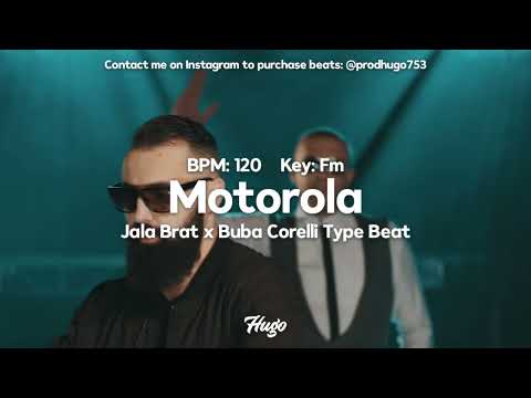 Jala Brat x Buba Corelli x Lacku Type Beat - "Motorola" | prod. by Hugo