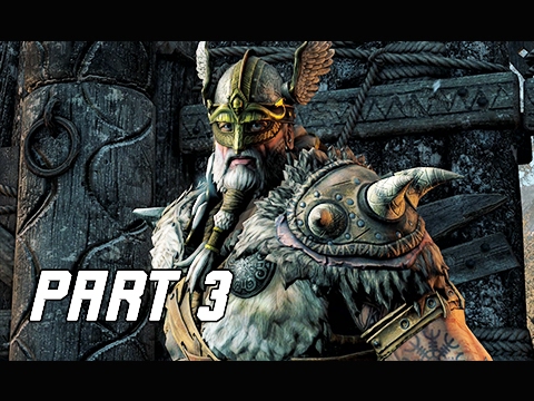 FOR HONOR Walkthrough Part 3 – BOSS GUDMUNDR (PS4 Pro Let's Play Gameplay Commentary)