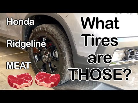Honda Ridgeline : What Size Tires? Do they rub? Is it Lifted? Well here are the ANSWERS!