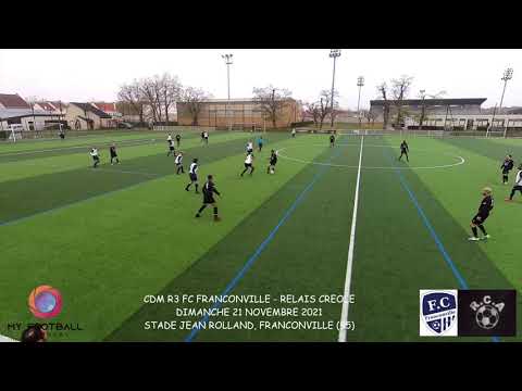 DIMANCHE 21 NOVEMBRE 2021 CDM R3 FC FRANCONVILLE - RELAIS CREOLE LES BUTS