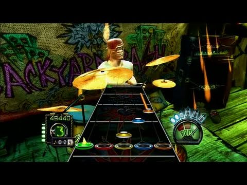 Guitar Hero III: Legends of Rock PlayStation 3 Gameplay -