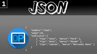 1/6 - Aprendiendo JSON - Introducción - Javascript json.parse() y json.stringify()