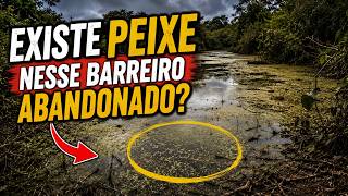 Fui Ver se Ainda Existe Peixe no Barreiro Abandonado... 😱
