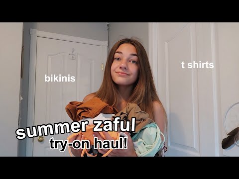 summer zaful try-on haul! (swimsuits, accessories, etc)