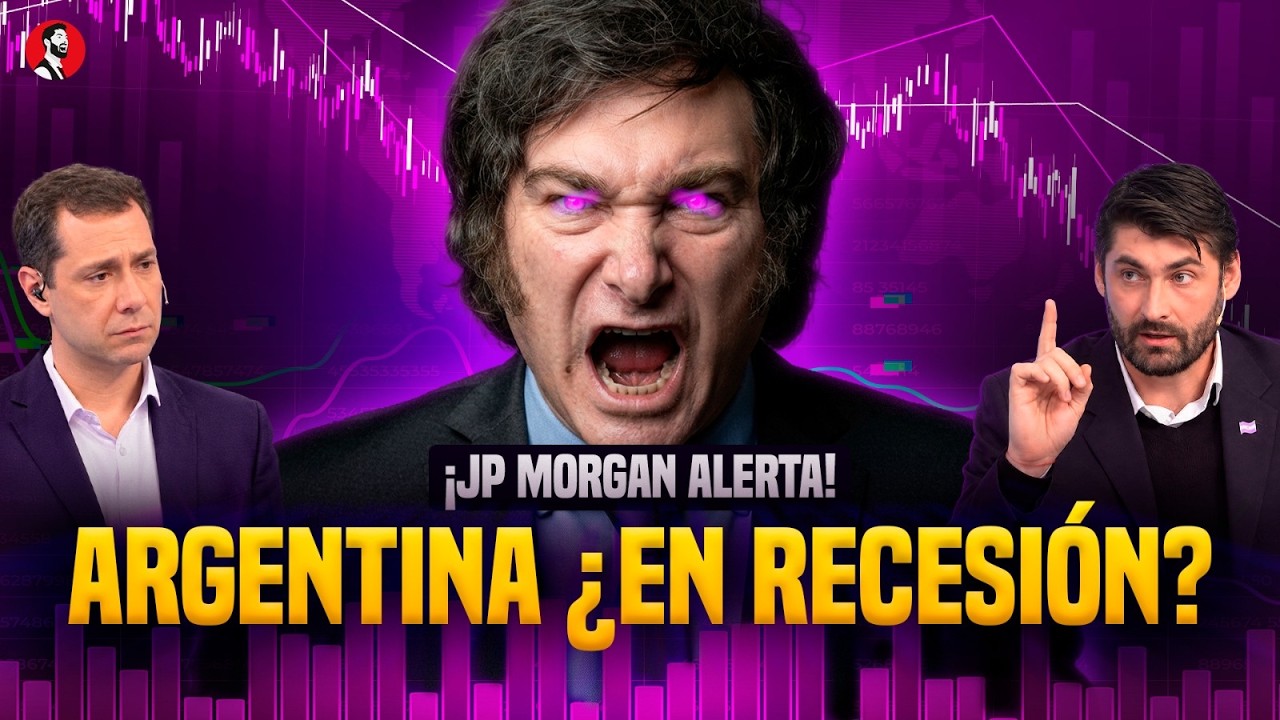 Dánica CIERRA, JP Morgan ALERTA y El Presto CRUZA a Milei: “ARGENTINA ESTÁ EN RECESIÓN”