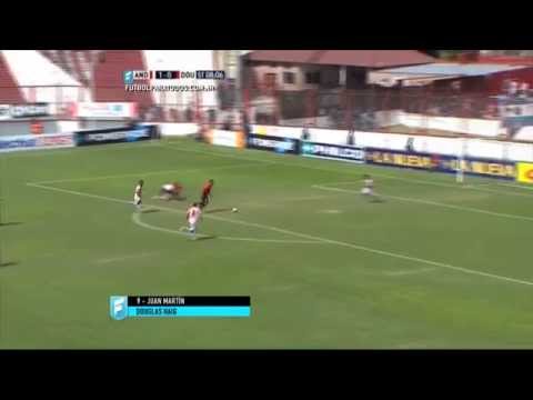 Gol de Martín. Los Andes 1 - Douglas 1. Fecha 9. B Nacional. FPT.