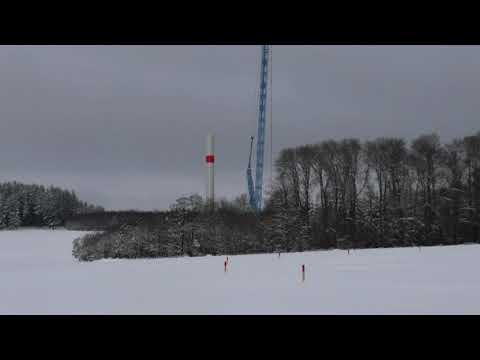 Update Windpark Tanna-Schilbach/ Enercon E138 Ep3 in bau