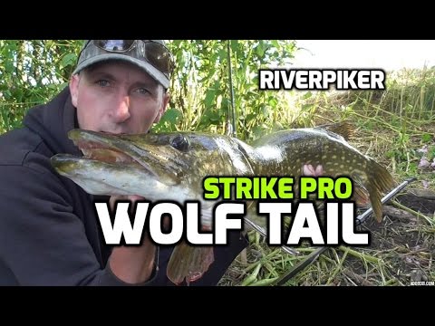 Обзор джеркбейта Strike Pro Wolf Tail от канала River Pike