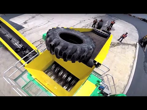 Primary Tire Shredders | CM Shredders