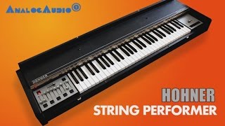 Video thumbnail for HOHNER STRING PERFORMER String Machine 1977 | HD DEMO by AnalogAudio1