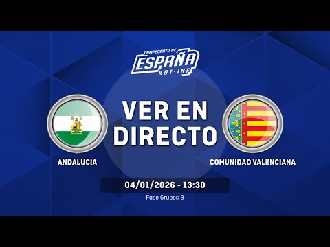 ANDALUCIA vs COMUNIDAD VALENCIANA | Fase Grupos | Grupo B | CESA Cadete Femenino