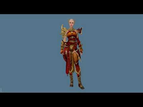 Guild Wars 2 Armor Viewer - Data-mined Medium Female Armor