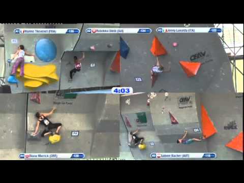 Climbing World Cup 2012 Boulder Innsbruck, AUT - Women's Qualifications