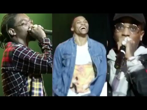 Migos bring out Russell Westbrook & Make Russell Westbrook Song in Oklahoma City!