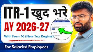 ITR Filing Online 2026-27: How to File ITR-1 for AY 2026-27 thumbnail