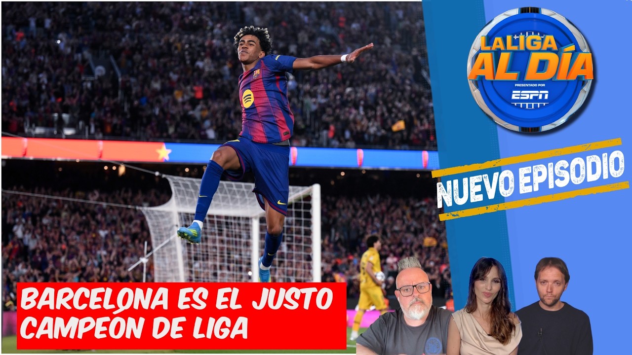 BARCELONA se CORONORÁ como CAMPEÓN en la CARA del REAL MADRID en el CAMP NOU | La Liga Al Día