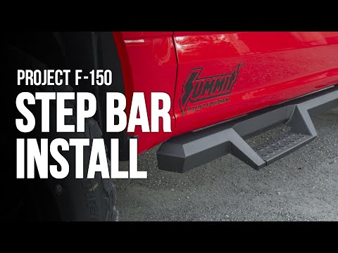 Installing Truck Side Steps on a Ford F-150
