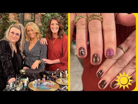 Så får du snygga nyårsnaglar | Nyhetsmorgon | TV4 & TV4 Play