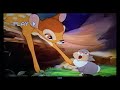 Bambi 1997 VHS Bambi Run Jump Fail Log Thumper You Did Call Far Enough VHS TV