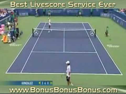 CINCINNATI MASTERS TENNIS MONDAY'S HIGHLIGHTS