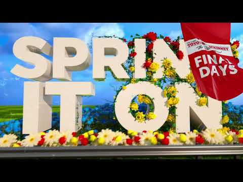 Come Shop The Spring It On Sale At Pat Lobb's Toyota of McKinney Today