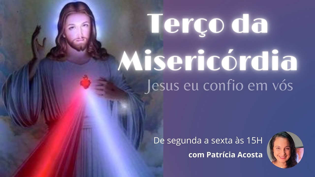 Terço da Misericórdia ao Vivo 27/02/25 - Com meditações do Diário de Santa Faustina