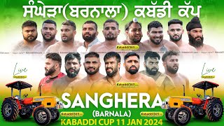 Sanghera (Barnala) Kabaddi Tournament 11 Jan 2024