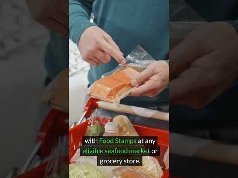 Is it possible to purchase fresh seafood with an EBT card?