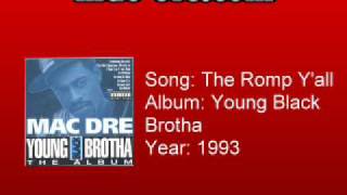 Mac Dre - The Romp Ya'll