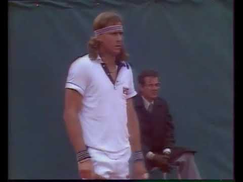 French Open 1980 3R - Bjorn Borg v Pascal Portes