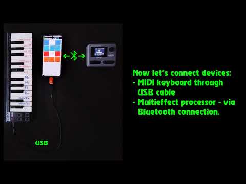 BLE MIDI Enginner - MIDI BRIDGE using MIDI SHORTCUTS feature
