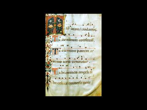 "Verses from the Te Deum" from TREASURY OF EARLY ORGAN MUSIC by Anonymous