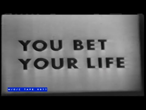 You Bet Your Life "Secret Word - Name" - 1958