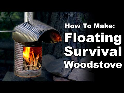 Super Portable Walking-Stick Wood Stoves