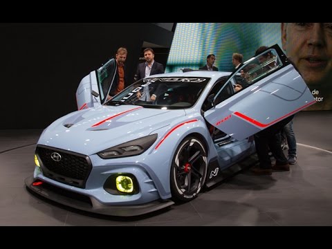 Hyundai RN30 Concept First Look - 2016 Paris Motor Show