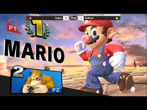 DDD 19 SSBU LR1 - Bulbasir (Donkey Kong/Bowser) vs Topher (Mario)