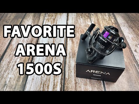 Котушка Favorite Arena 1500S (2025), низькопрофільна шпуля, підшип. 10+1, швидкість: 5.2:1