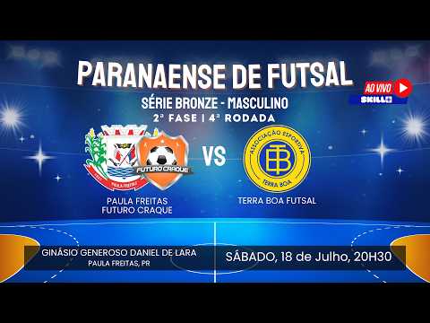 PAULA FREITAS/FUTURO CRAQUE X TERRA BOA  FUTSAL