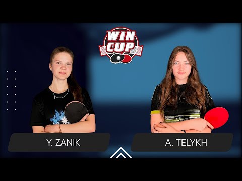 17:15 Yulianna Zanik - Anastasiia Telykh West 4 WIN CUP 22.11.2023 | TABLE TENNIS WINCUP