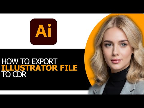 Vídeo: Converter CDR em AI: perguntas e respostas