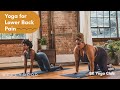13 Minute Guided Stretch For Low Back Pain Good Moves X BK Yoga Club Well Good