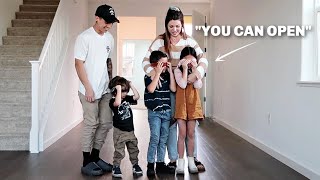 SURPRISING our kids with a NEW HOUSE! *emotional